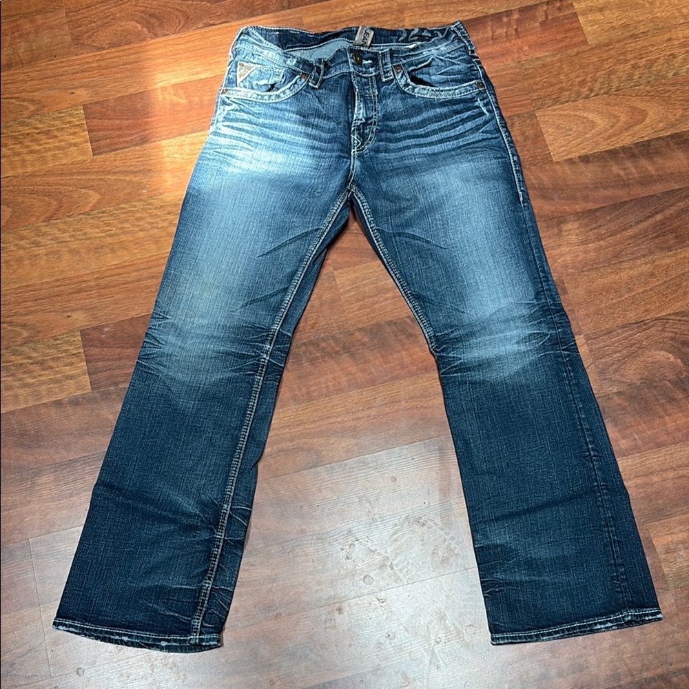 Silver Jeans Blue Straight Jeans Classic Style